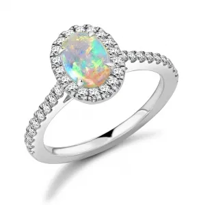 Engagement Rings - Lab Grown Diamond Halo Ring